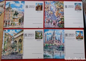 Sellos: España 1973 - Turismo - Edifil 101-104, serie completa dos con matasellos del Primer Día - Nuevas